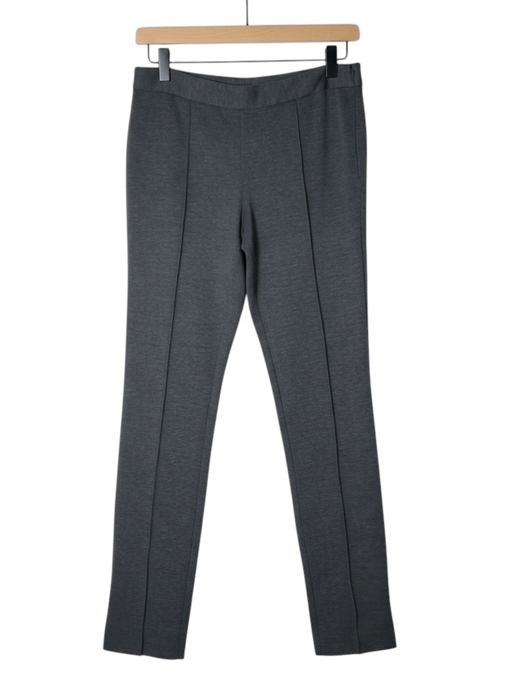 Laundry Slim Ponte Knit Pants in Charcoal Gray size 4 B139